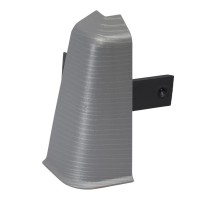 732 Угол наружный для плинтуса 72мм "Терра", Меркурий (1уп=20шт) 732 Угол наружный для плинтуса 72мм "Терра", Меркурий (1уп=20шт)