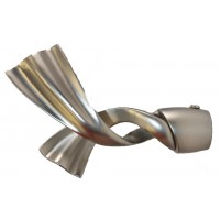 Наконечник Сакура d19/16мм серебро-мат. в упак.(1шт) Наконечник Сакура d19/16мм серебро-мат. в упак.(1шт)