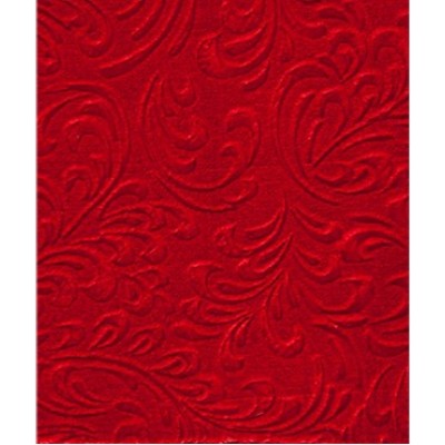 60*100 1 пр.LUXURY red Коврик в ванную 2004