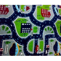 Дорожка 1,0 м SOFT 3062 blue (дороги) . Дорожка 1,0 м SOFT 3062 blue (дороги) .