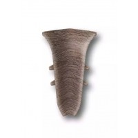 292 Угол внутренний для плинтуса 55мм "Идеал Классик", Орех Миланский (20 шт/уп)