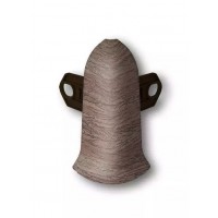 292 Угол наружный (комплект) для плинтуса 55мм "Идеал Классик", Орех Миланский (20 шт/уп)