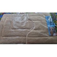 Набор ковриков в ванну Best квадрат 50*80+50*40 кремовый (1960) Набор ковриков в ванну Best квадрат 50*80+50*40 кремовый (1960)