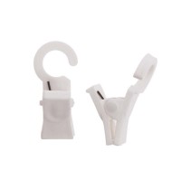 Зажим для кольца белый 10шт/упак. Зажим для кольца белый 10шт/упак.