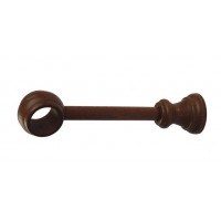 Кронштейн +ладья (пластик.) красное дерево ГП 1шт/упак Кронштейн +ладья (пластик.) красное дерево ГП 1шт/упак