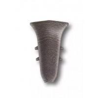 209 Угол внутренний для плинтуса 55мм "Идеал Классик", Дуб мореный (20 шт/уп)