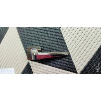 Ручки раздельные PARTNER R 112 SN/CP на квадратном основании Ручки раздельные PARTNER R 112 SN/CP на квадратном основании