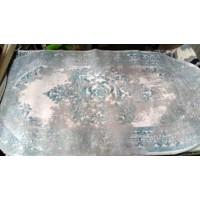 Ковер FLY FL10a d.blue/l.blue 1.5*2.3 (3.45 м2) ОВАЛ Ковер FLY FL10a d.blue/l.blue 1.5*2.3 (3.45 м2) ОВАЛ