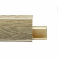 564 Плинтус напольный 55мм 2,2м "Quadro", Гравис (1уп=40шт) 564 Плинтус напольный 55мм 2,2м "Quadro", Гравис (1уп=40шт)