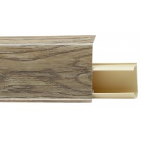 538 Плинтус напольный 55мм 2,2м "Quadro" Эльбрус (1уп=40шт) 538 Плинтус напольный 55мм 2,2м "Quadro" Эльбрус (1уп=40шт)