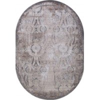 Ковер ARMINA 03801А grey/brown 2.4*3,4 (8,16 м.кв.) овал