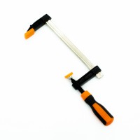 Струбцина F-тип 200x50мм (двухкомпонентная рукоятка) Bohrer Струбцина F-тип 200x50мм (двухкомпонентная рукоятка) Bohrer