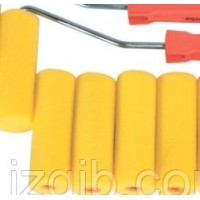 Набор валиков поролон.100мм/5шт