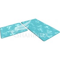 Набор ковриков д/в SHAHINTEX VINTAG 50*80+50*50 мятный 72 Набор ковриков д/в SHAHINTEX VINTAG 50*80+50*50 мятный 72