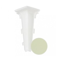 701 Угол внутренний для плинтуса 72мм "Терра", Белый (1уп=20шт) 701 Угол внутренний для плинтуса 72мм "Терра", Белый (1уп=20шт)