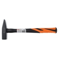 Молоток слесарный 400 гр фиберглассовая ручка ЕРМАК Молоток слесарный 400 гр фиберглассовая ручка ЕРМАК