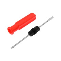 Отвертка 2 в 1, 3*60мм (+,-) пластиковая рукоятка LOM Отвертка 2 в 1, 3*60мм (+,-) пластиковая рукоятка LOM