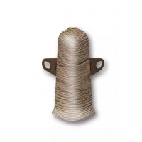 211 Угол наружный для плинтуса 70мм "Деконика", Дуб рустик 211 Угол наружный для плинтуса 70мм "Деконика", Дуб рустик