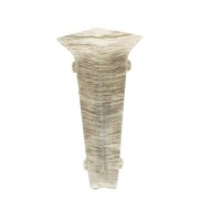 576 угол внутренний для плинтуса 55мм "Quadro" Бристоль  (1уп=25шт)