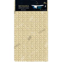 Коврик для ванной комнаты "Мозайка" 36х69см бежевый Коврик для ванной комнаты "Мозайка" 36х69см бежевый