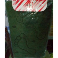 Коврик в ванную 60*100 1 пр. MONO зел. 3001/560 Коврик в ванную 60*100 1 пр. MONO зел. 3001/560