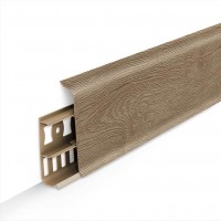 228 Плинтус напольный 85мм 2,2м "ДЕКОНИКА", Дуб классик (20 шт/уп)