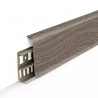 296 Плинтус напольный 85мм 2,2м "ДЕКОНИКА", Орех серый (20 шт/уп) 296 Плинтус напольный 85мм 2,2м "ДЕКОНИКА", Орех серый (20 шт/уп)