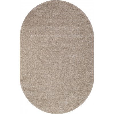 Ковер PLATINUM овал t617  beige 1.5*2.3 (3.45 м.кв.)