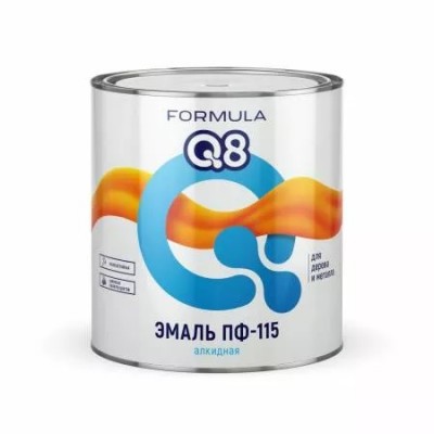 Эмаль ПФ 115 белая 0,9 кг Q8