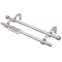 3,0 Карниз ков. ОПТИ d16/16мм серебро-матовое 2-х ряд в т/у 3,0 Карниз ков. ОПТИ d16/16мм серебро-матовое 2-х ряд в т/у