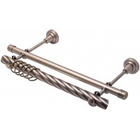 2,0 Карниз ОПТИ ков. ТВИСТ d25/19мм антик-зол 2-х ряд в т/у 2,0 Карниз ОПТИ ков. ТВИСТ d25/19мм антик-зол 2-х ряд в т/у