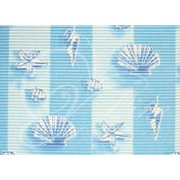 Коврик мерный ПВХ 0,8х15 м 6684 Морские звезды голубые Коврик мерный ПВХ 0,8х15 м 6684 Морские звезды голубые