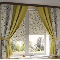 Комплект портьер "Олива" 150*160 с подхватами (2шт)