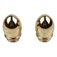 Наконечник Беллуно d16мм золото-глянец в туб (пара) Наконечник Беллуно d16мм золото-глянец в туб (пара)