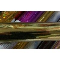 Пленка самоклеящаяся LB-401 (галография) 45см*8м золото без рис Пленка самоклеящаяся LB-401 (галография) 45см*8м золото без рис