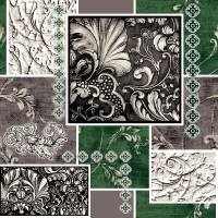 Ковер Принт р1754/206 0,6*1,7 (1,02 кв.м) 230