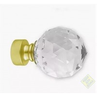 Наконечник Кристалл шар d16мм золото-глянец в упак.(1шт) Наконечник Кристалл шар d16мм золото-глянец в упак.(1шт)