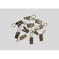 Зажим антик-золото 10шт/упак. Зажим антик-золото 10шт/упак.