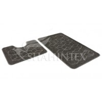 Набор ковриков д/в SHAHINTEX РР 50*80+50*50 графит 62