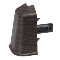 857 Угол наружный для плинтуса 58мм "Вимар" Венге (1уп=25шт) 857 Угол наружный для плинтуса 58мм "Вимар" Венге (1уп=25шт)