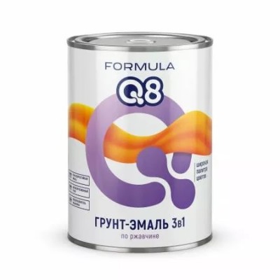 Грунт-эмаль по ржавчине голубой 0,9 кг. Q8