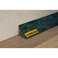 108 Плинтус для столешницы 3,0м "Идеал", Мрамор зеленый (20 шт/уп) 108 Плинтус для столешницы 3,0м "Идеал", Мрамор зеленый (20 шт/уп)