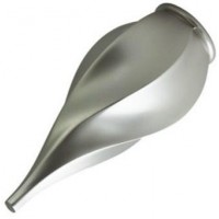 Наконечник Твистер d19/16мм серебро-мат в упак.(1шт) Наконечник Твистер d19/16мм серебро-мат в упак.(1шт)