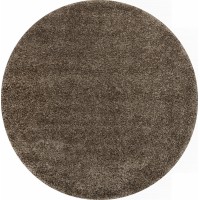 Ковер SHAGGY trend L001 dark/brown 1.5*1.5 (2.25м.кв.) круг АКЦИЯ Ковер SHAGGY trend L001 dark/brown 1.5*1.5 (2.25м.кв.) круг АКЦИЯ
