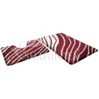 Набор ковриков д/в SHAHINTEX SOFT multcolor 60*90+60*50 гранат АКЦИЯ Набор ковриков д/в SHAHINTEX SOFT multcolor 60*90+60*50 гранат АКЦИЯ