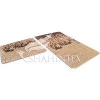 Набор ковриков д/в SHAHINTEX VINTAG 50*80+50*50 бисквит 7 АКЦИЯ Набор ковриков д/в SHAHINTEX VINTAG 50*80+50*50 бисквит 7 АКЦИЯ