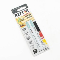 Пилки для лобзика по ламинату (Т101В 100/75мм прям.резец) -Bohrer-(2 шт в уп) Пилки для лобзика по ламинату (Т101В 100/75мм прям.резец) -Bohrer-(2 шт в уп)