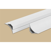 001 Галтель с мягкими краями 2,5м, Белый (25 шт/уп) 001 Галтель с мягкими краями 2,5м, Белый (25 шт/уп)