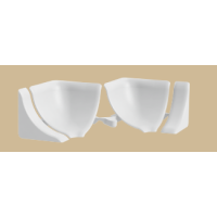 001 Набор комлектующих для ГМ, Белый 001 Набор комлектующих для ГМ, Белый