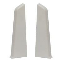 700 Заглушка левая для плинтуса 72мм "Терра", Белый матовый (1уп=20шт) 700 Заглушка левая для плинтуса 72мм "Терра", Белый матовый (1уп=20шт)